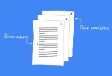 Cómo agregar números de página y marcadores en Google Docs