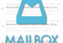 Mailbox proporciona una forma única de organizar su bandeja de entrada de Android