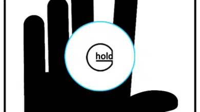 Uso del G-Hold para controlar la tableta