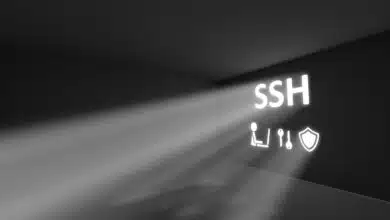 SSH rays volume light concept 3d illustration