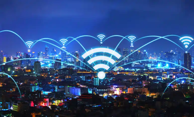 Wireless network and connection city