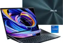 ASUS ZenBook Pro Duo 15 laptop.